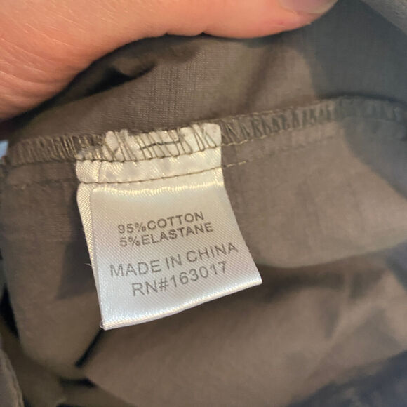 Princess Polly Gray Wide Leg High Waisted Dress Pants Size 2 Gray Cotton Pleated - Picture 7 of 9